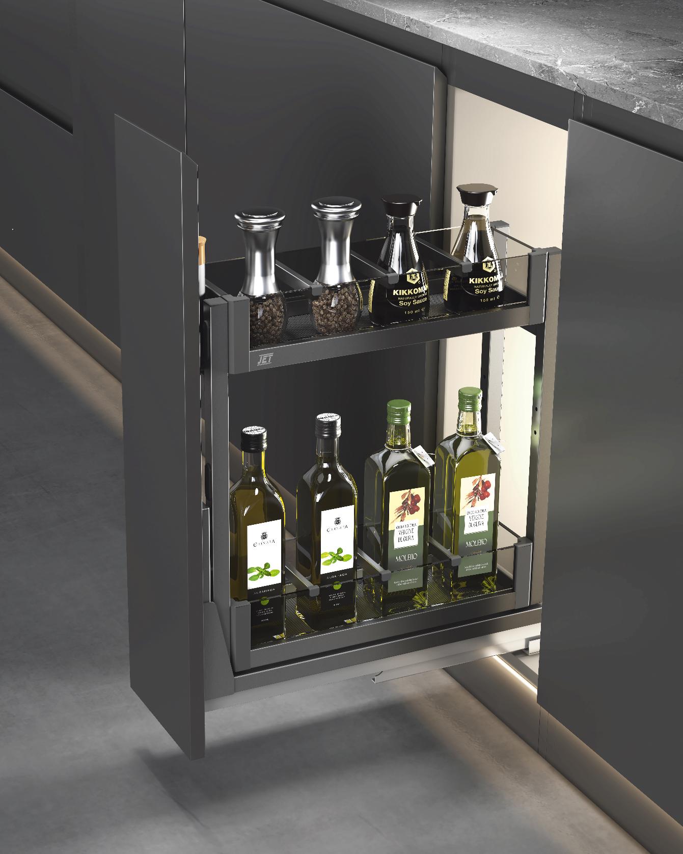 Выдвижные корзины для кухни Выдвижная корзина в нижнюю базу S102D