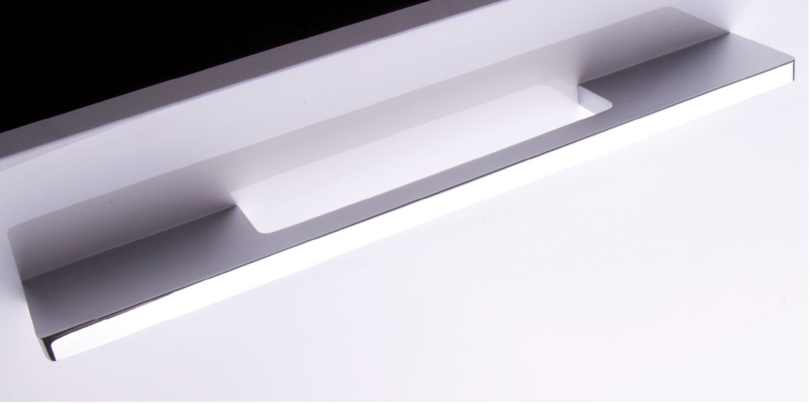 Ручки мебельные Ручка мебельная 198 м.ц.160 мм алюминий хром RQ198A.160CP