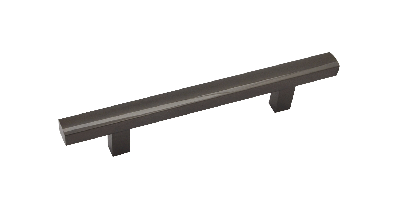 Ручки мебельные Ручка мебельная JET 196 м.ц.96 мм алюминий черный никель RQ196A.096NP99