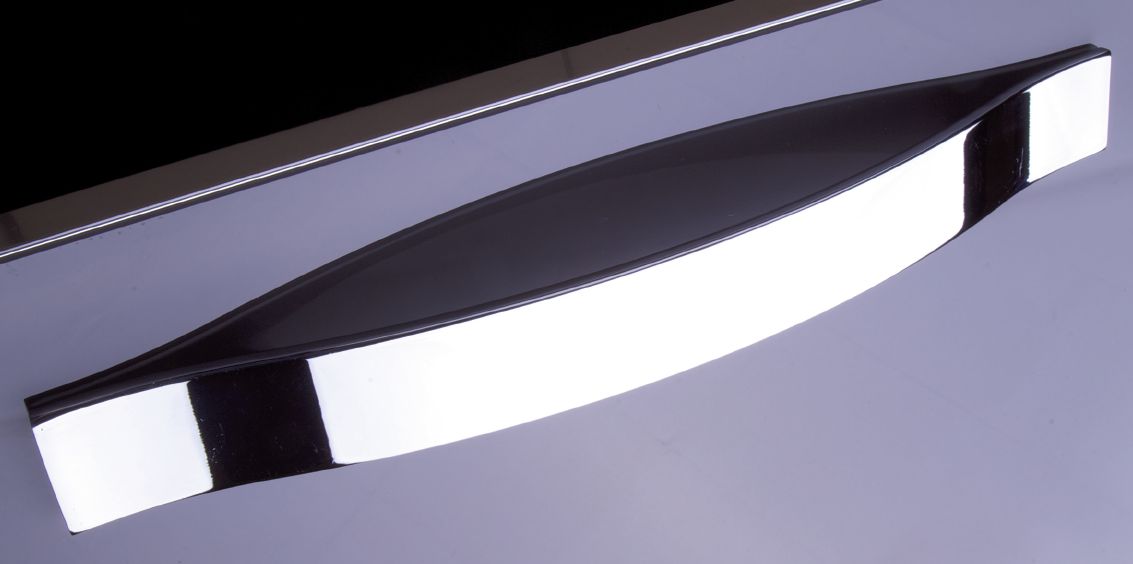 Ручки мебельные Ручка мебельная 144 м.ц.192 мм алюминий хром RQ144A.192CP