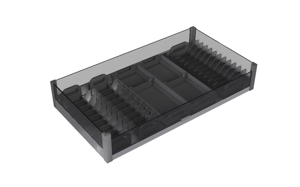 Выдвижные корзины для кухни Выдвижная корзина для посуды в нижнюю базу S101A