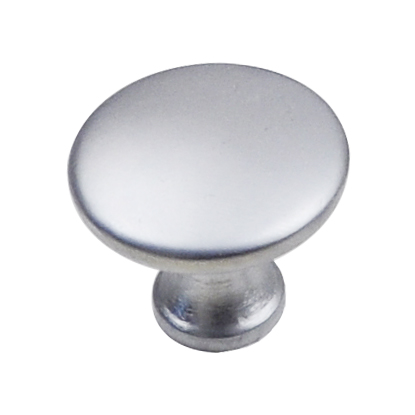 Ручки мебельные Ручка-кнопка 161  замак матовый  хром RQ161Z.025CM