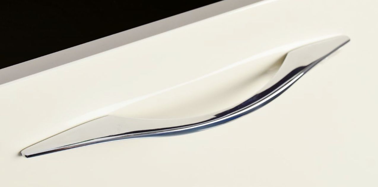 Ручки мебельные Ручка мебельная  156 м.ц.128/160мм, замак хром RQ156Z.160CP