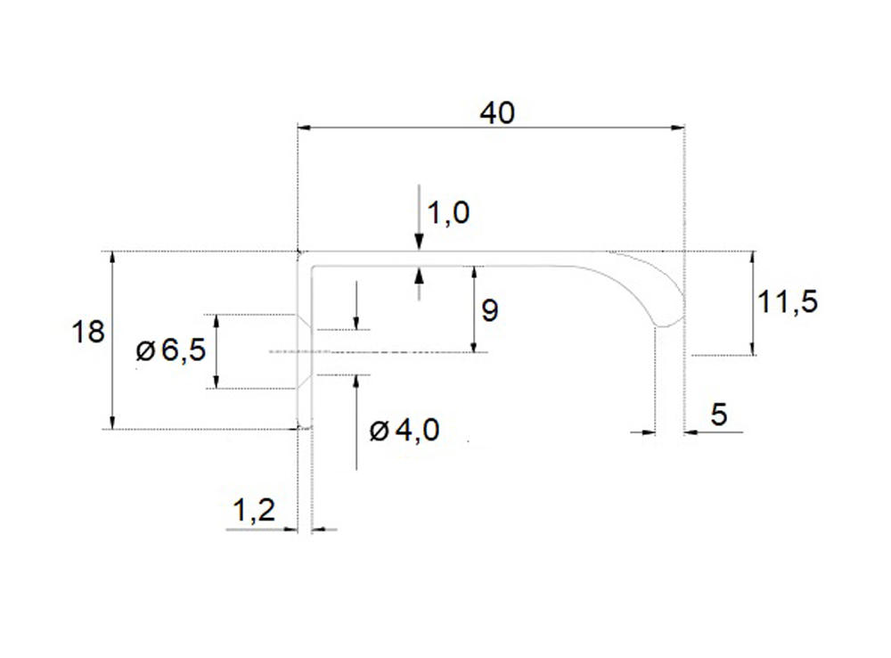 Ручки мебельные HANDY шампань