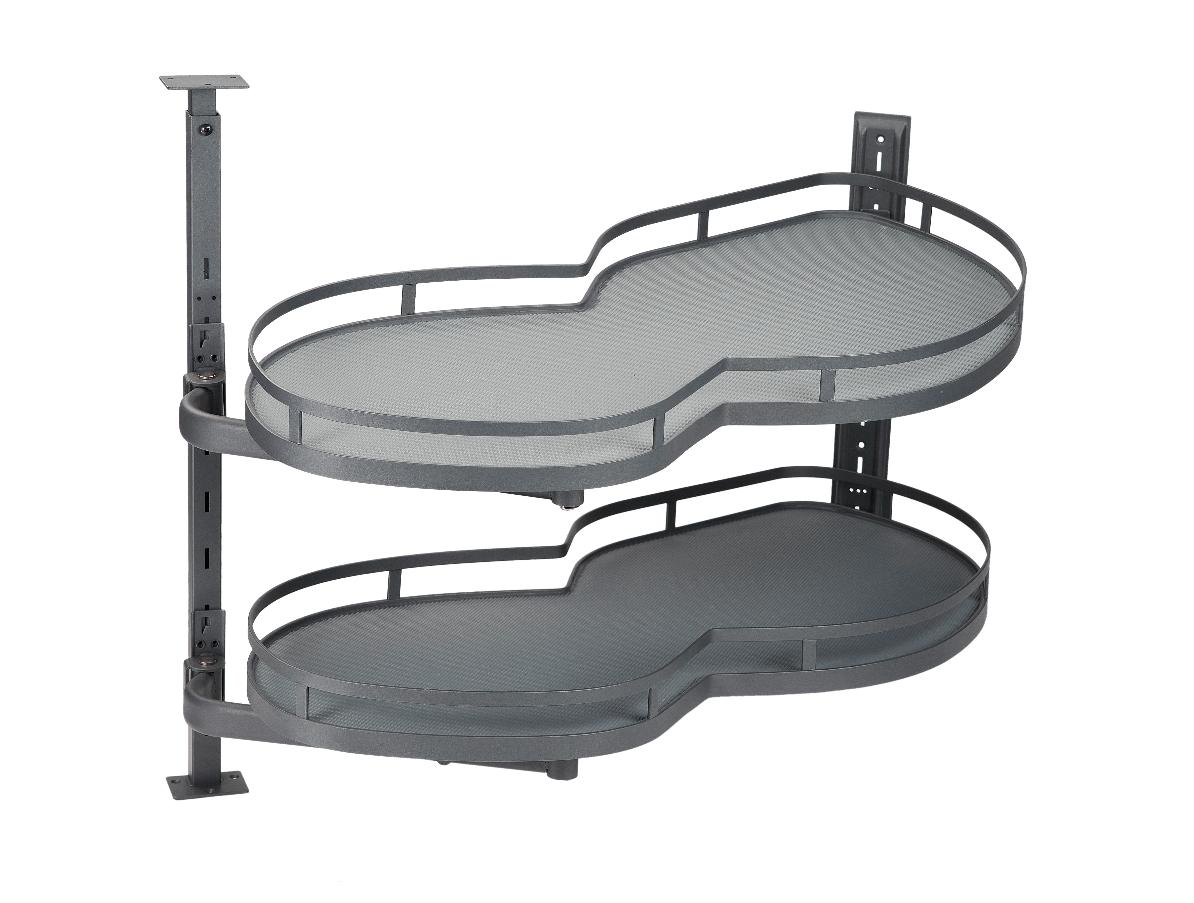 Выдвижные угловые механизмы Механизм выдвижной в угл. базу с доводчиком регулируемый левый 1000мм S111L.1000GR