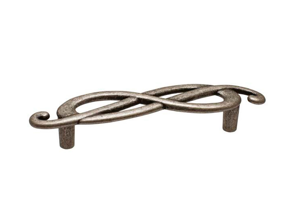 Ручки мебельные Ручка 15036Z096DB м.р. 96 мм, покрытие состаренное серебро 25