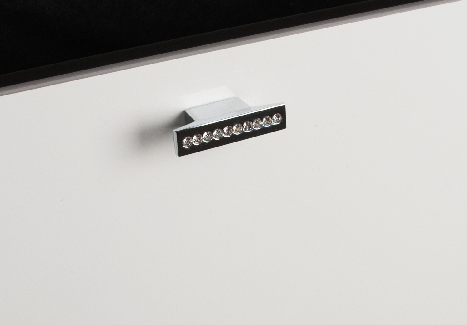 Ручки мебельные Ручка мебельная 404 м.ц.16мм замак/кристаллы хром RZ404U.016CP