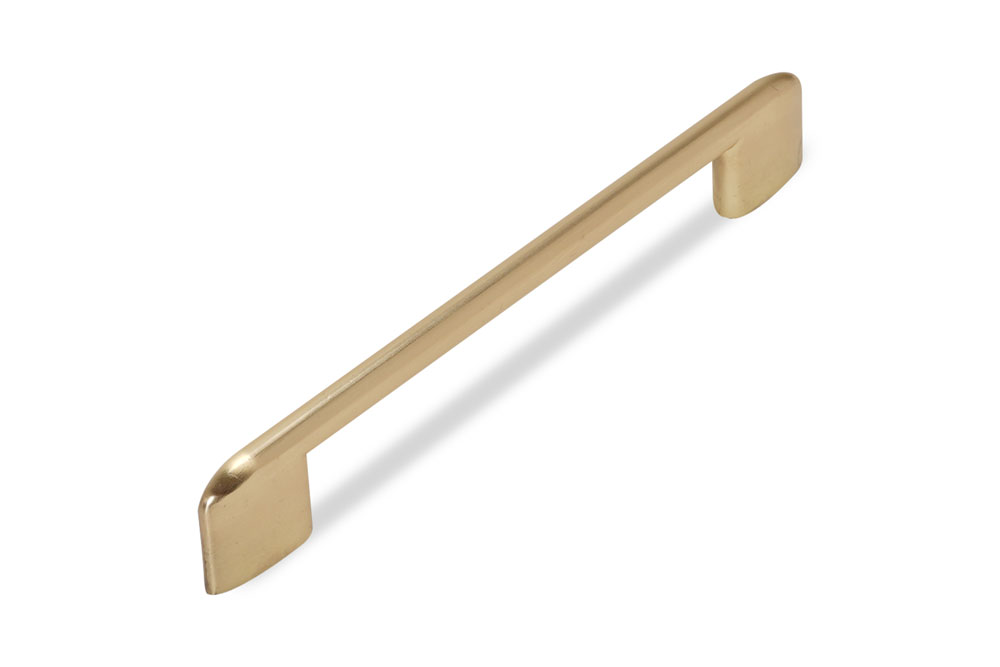 Ручки мебельные Ручка мебельная 287 м.ц.128 мм замак брашированное золото RZ287Z.128BG