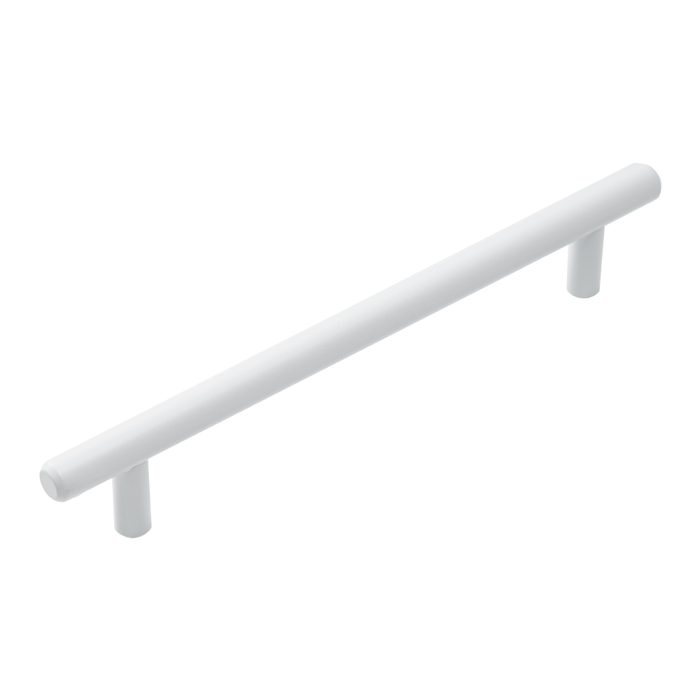 Ручка рейлинг JET 112 м.ц.096мм сталь белый R112S.96WTQ99