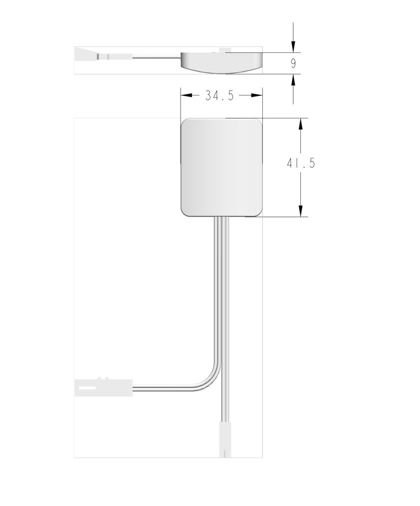 Мебельные светильники Выключатель сенсорный, скрытого монтажа с диммером LL96668DW2S-BK