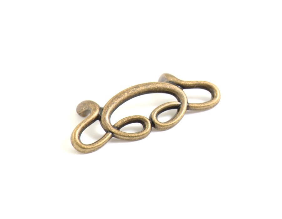 Ручки мебельные Ручка 15053Z0640B м.р. 64 мм, покрытие античная Флоренция 09