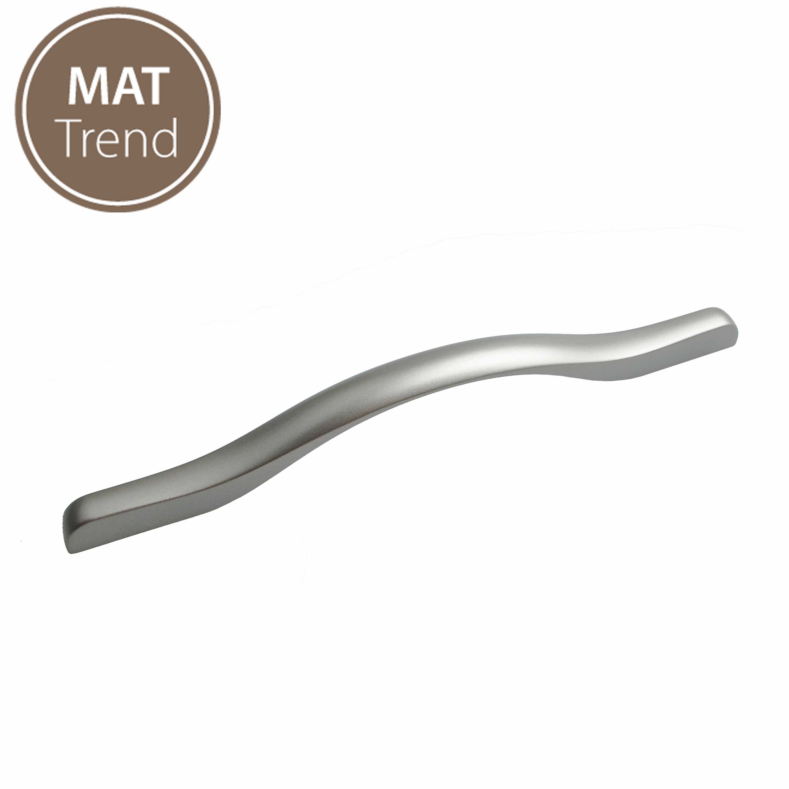 Ручки мебельные Мебельная ручка Eureka 1473 м.р.160/192, покрытие champaghe 12C 1473/12С