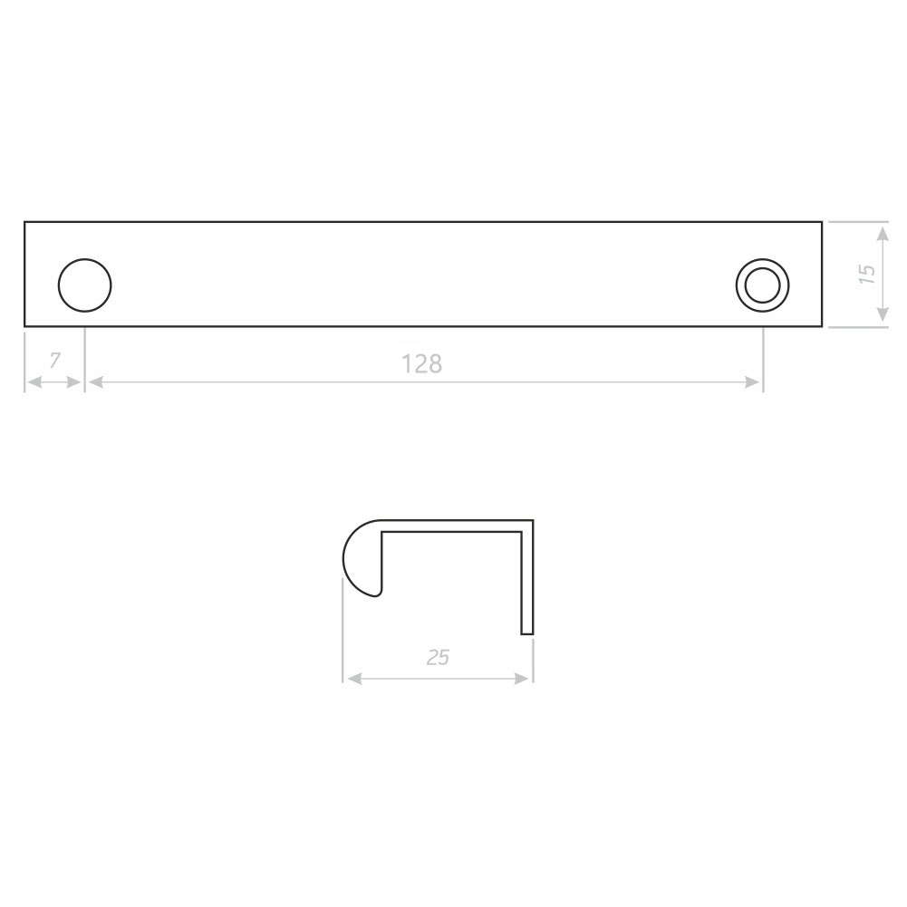 Ручки мебельные PROLINE 4