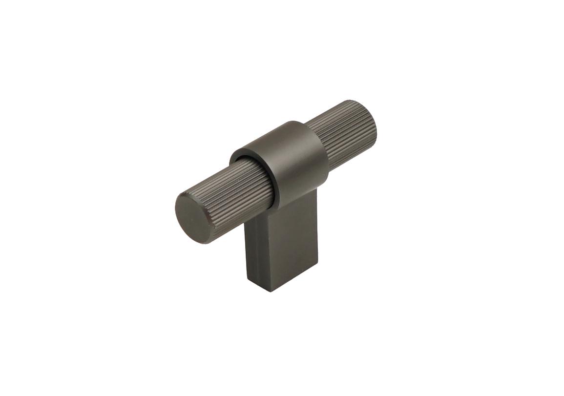 Ручка мебельная 846 накладная м.ц. L50мм, алюминий, графит R846A.50GFWS