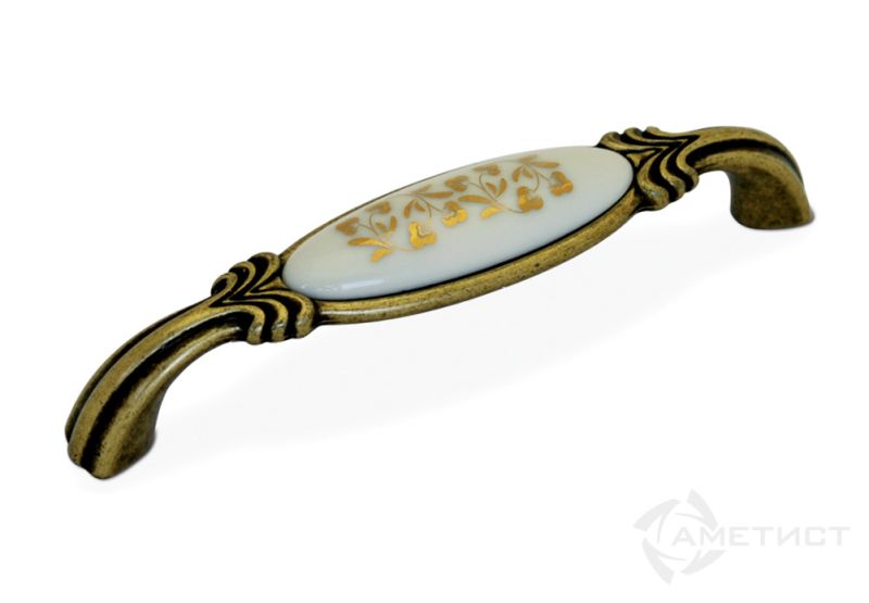 Ручки мебельные Ручка M78, м.р.128мм, покрытие античная флоренция 00D1 M78X01.H3MD1G