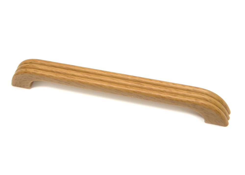 Ручки мебельные Ручка мебельная JET 213 м.ц.160 пластик светлый дуб RGD213P.160WD99