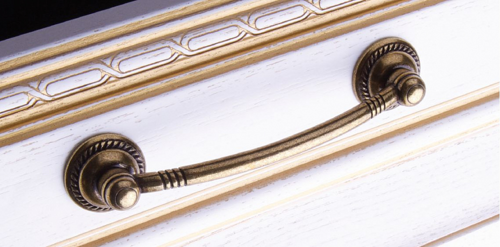 Ручки мебельные Ручка мебельная 151 м.ц.96мм замак античная бронза RT151Z.096BA