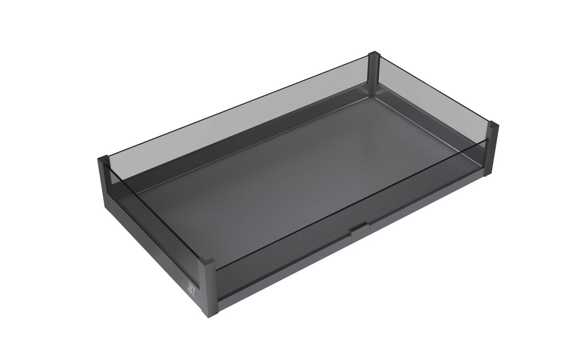 Корзина выдвижная в ниж. базу под распашной фасад п/в с доводчиком 600мм S100A.600GL