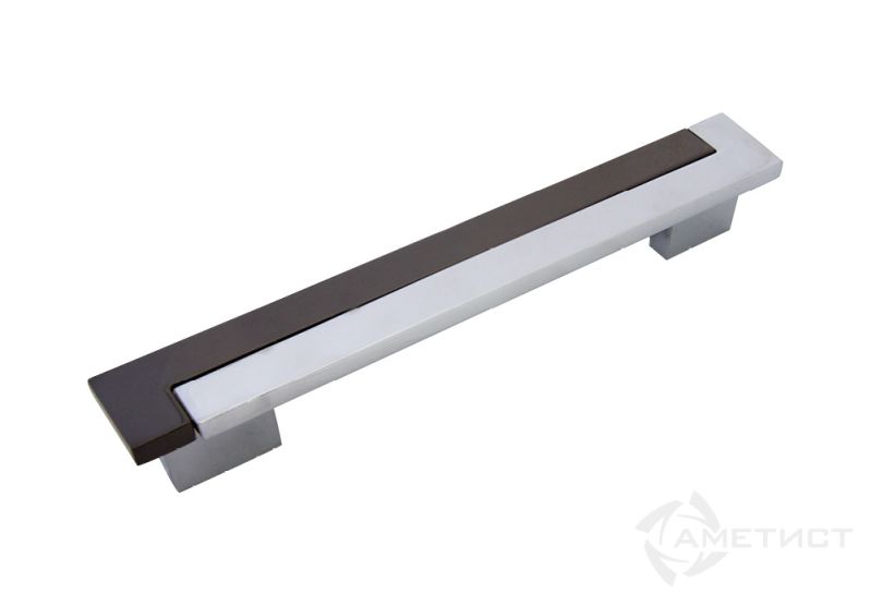 Ручки мебельные Ручка Eureka 1373м.ц.128-160 никель/хром 1373 5А/1А.99