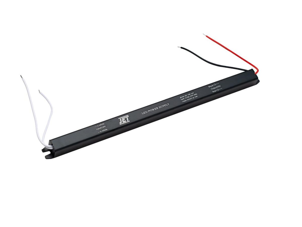 Блок питания для светодиодных лент/светильников  (тонкий) 12V 72W D230A.12.72