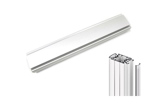 Стеллажная система STILOS Алюминиевый профиль Stilos L3000, цвет алюминий light AI541L3000ALL