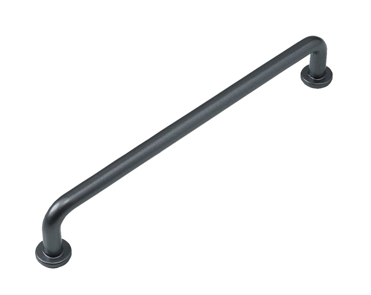 Ручка мебельная JET 296 м.ц.160мм,замак графит R296Z.160GFQ99