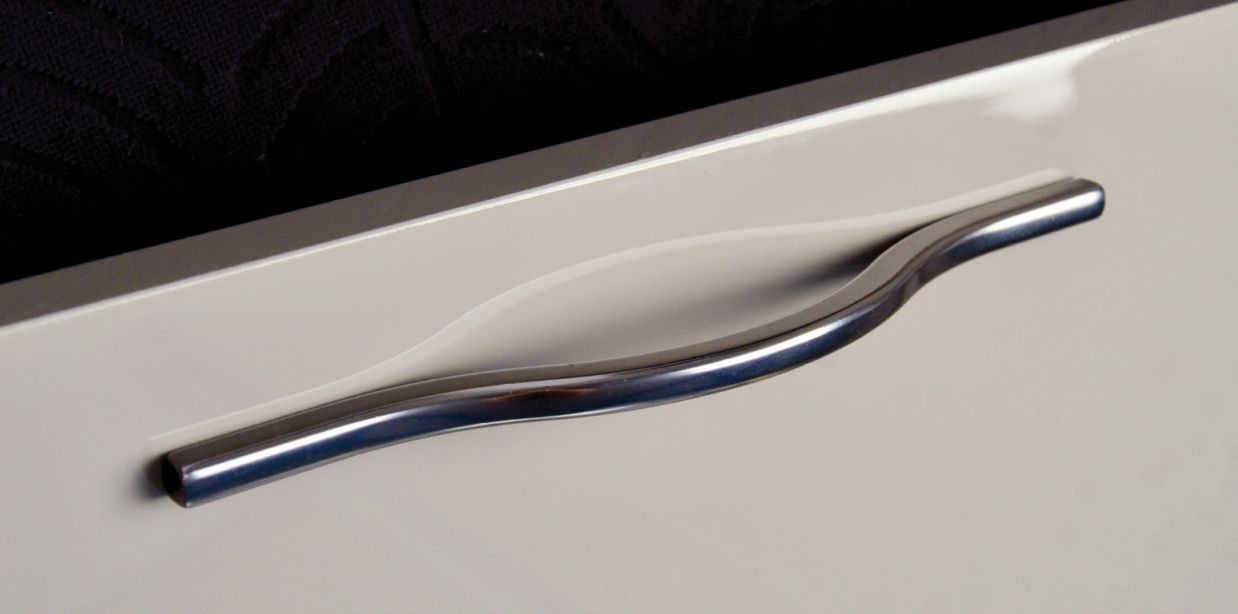 Ручки мебельные Ручка мебельная JET 706 м.ц.160/192мм, замак черный никель RQ706Z.160NP99