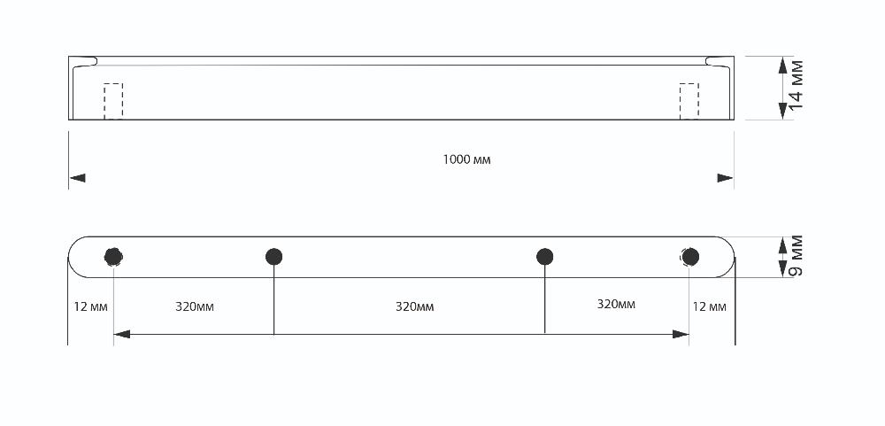Ручки мебельные SOFT