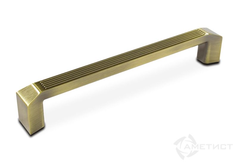 Ручки мебельные Ручка мебельная 129 м.ц.160мм замак цвет бронза R129Z.160BPAG