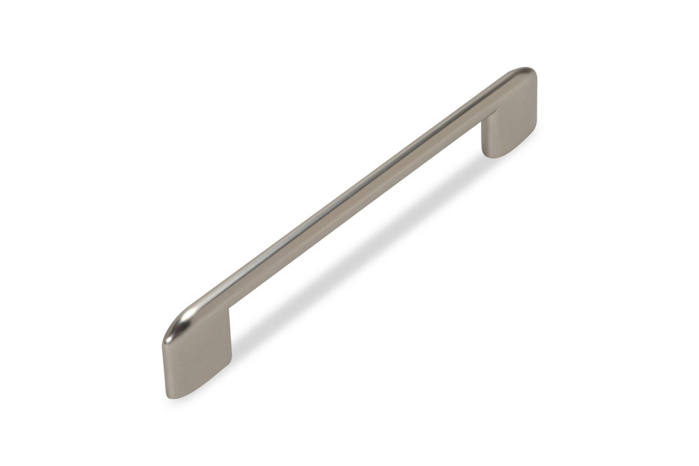 Ручки мебельные Ручка мебельная 287 м.ц.128 мм замак брашированный никель RZ287Z.128NN