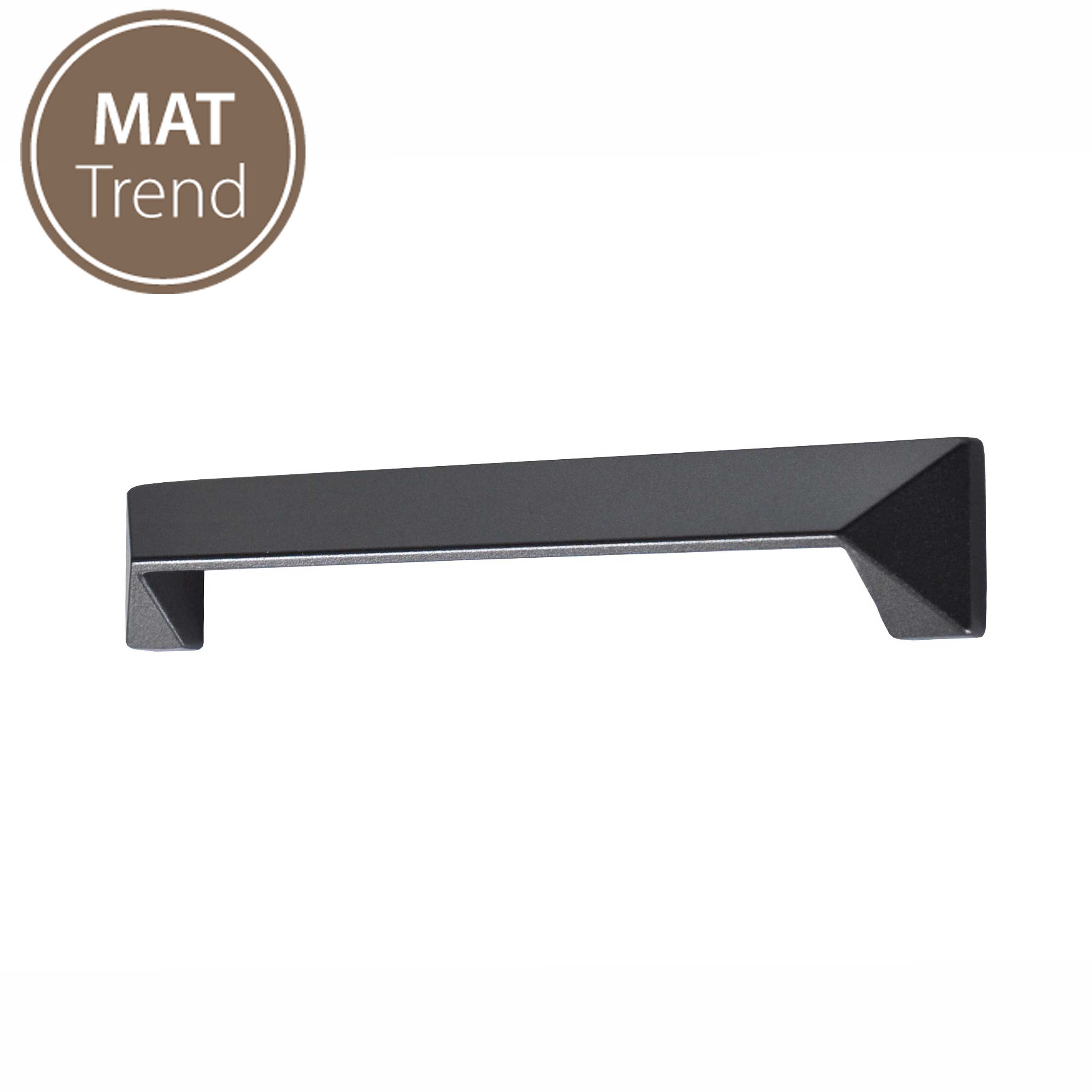 Ручки мебельные Мебельная ручка Eureka 1509 м.р.160мм, покрытие anthrazit 3005