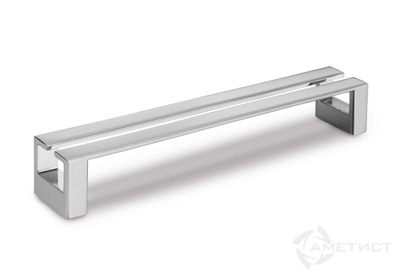 Ручки мебельные Мебельная Ручка Eureka 1291, м.р.160мм, покрытие хром 1А