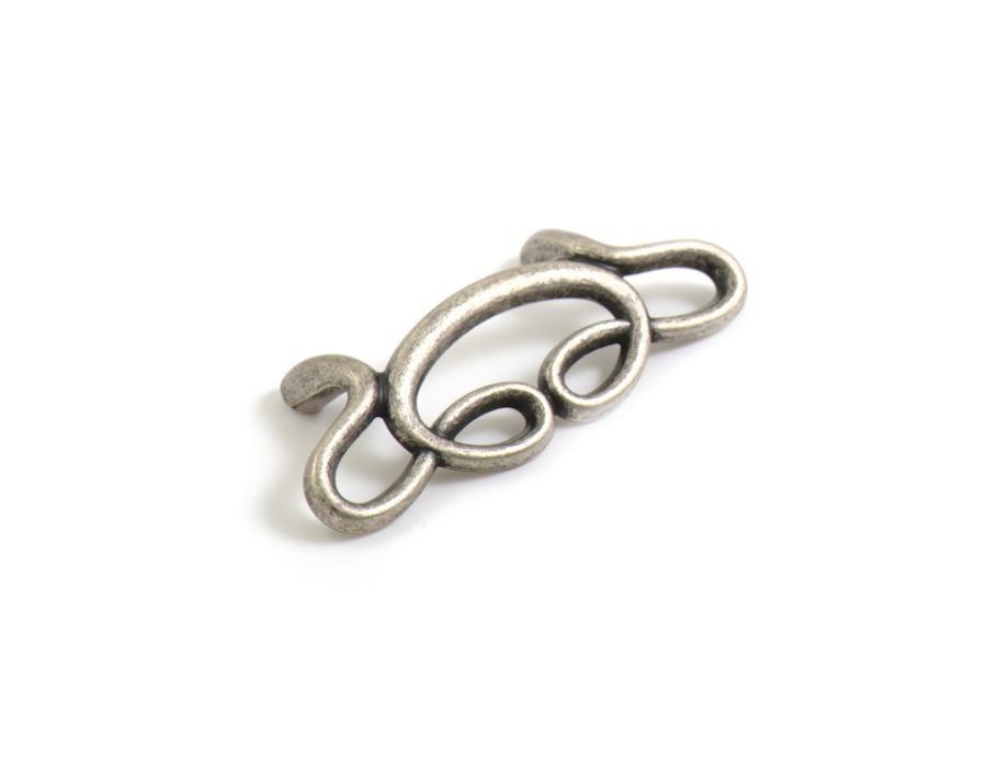 Ручки мебельные Ручка 15053Z0640B м.р. 64 мм, покрытие состаренное серебро 25