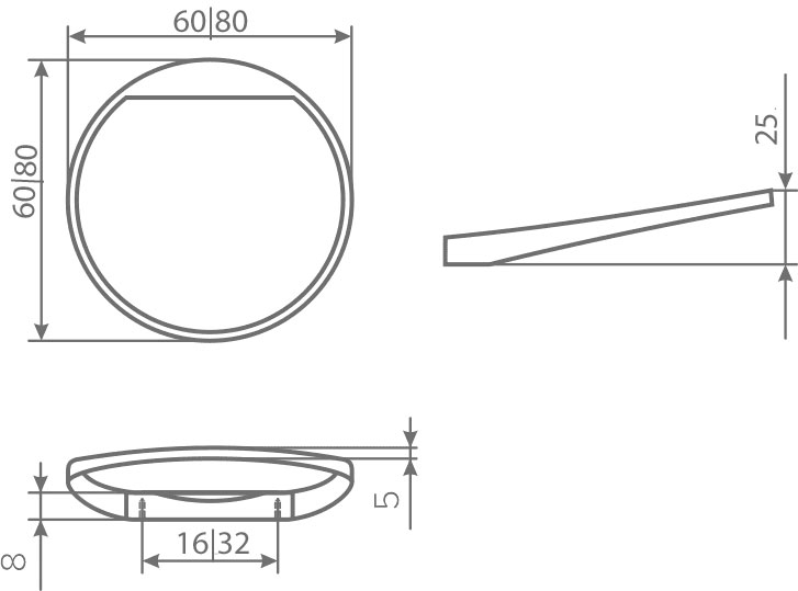 Ручки мебельные STEEL