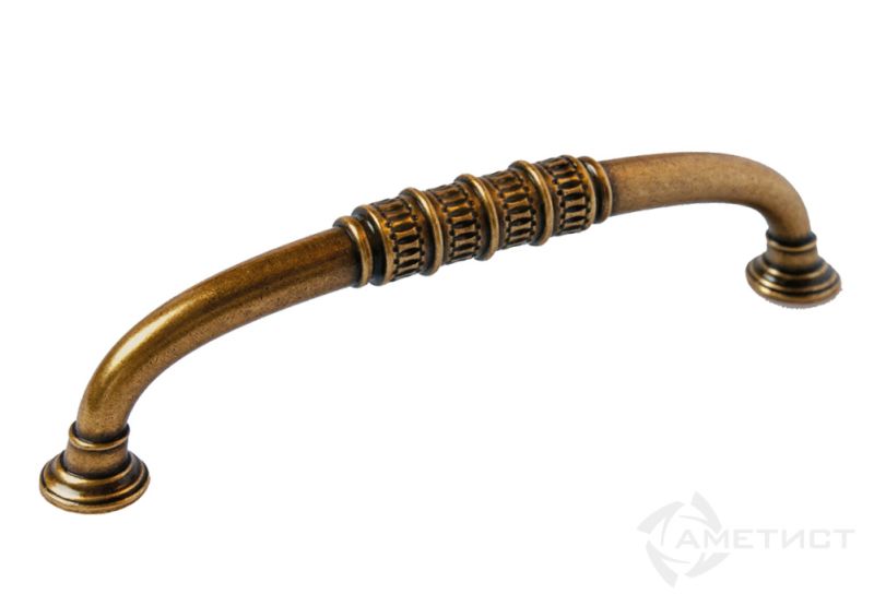 Ручки мебельные Ручка мебельная 192 м.ц.128мм замак ант.бронза RZ192Z.128BA