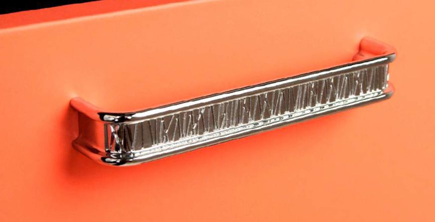 Ручки мебельные Ручка мебельная 133 м.ц. 128мм замак черный никель RQ133Z.128NP