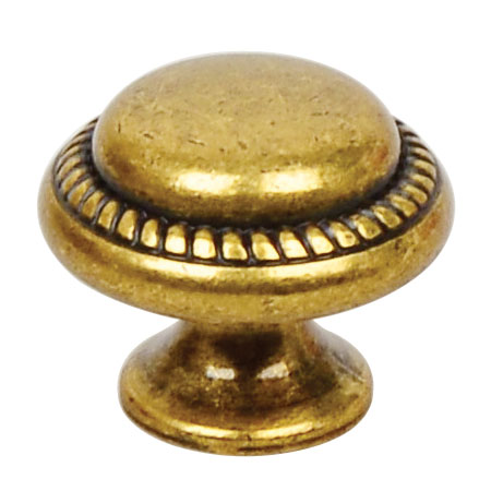 Ручки мебельные Ручка-кнопка 189 замак ант.бронза Валенсия RQ189Z.023BA