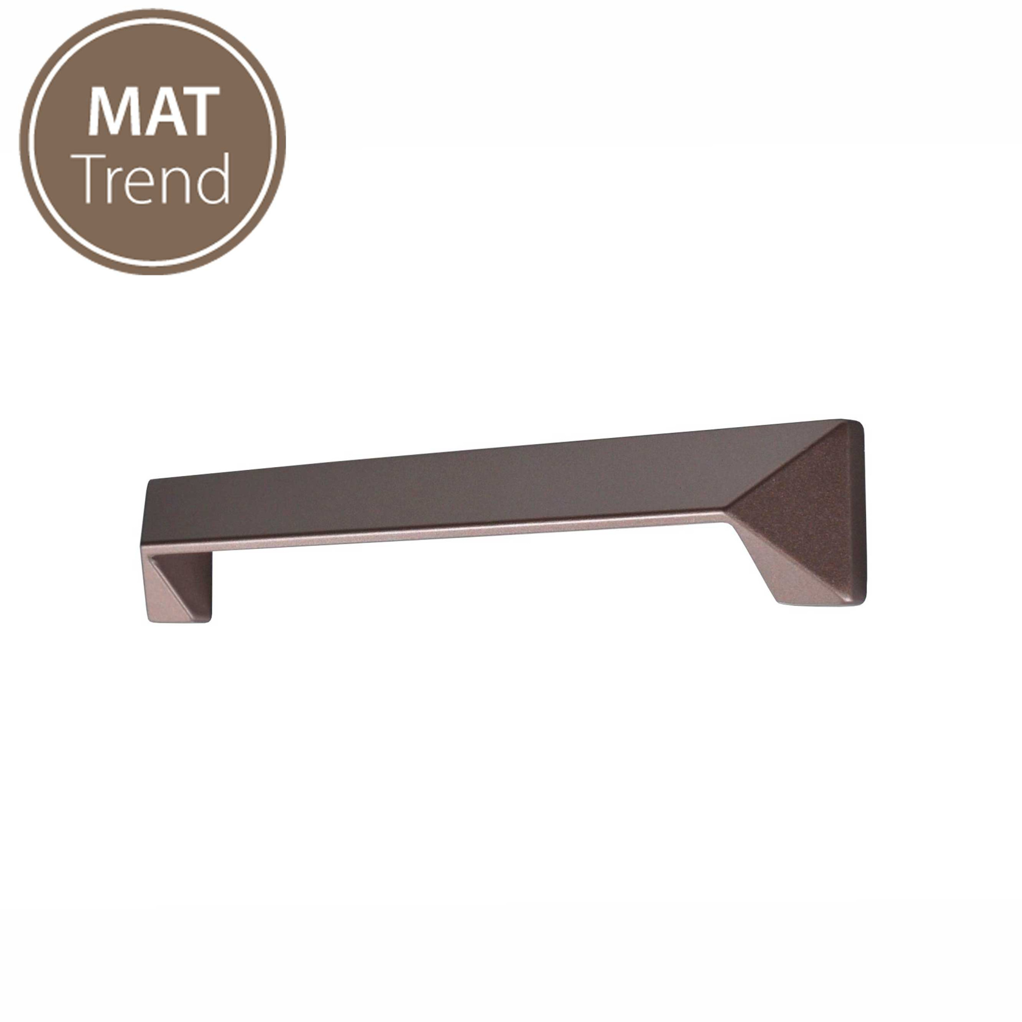 Ручки мебельные Мебельная ручка Eureka 1509 м.р.160мм, покрытие brown chocolate 1802