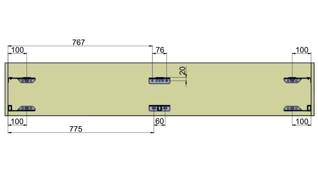 Ортопедические основания и механизмы подъема Комплект Ферро Дуэт