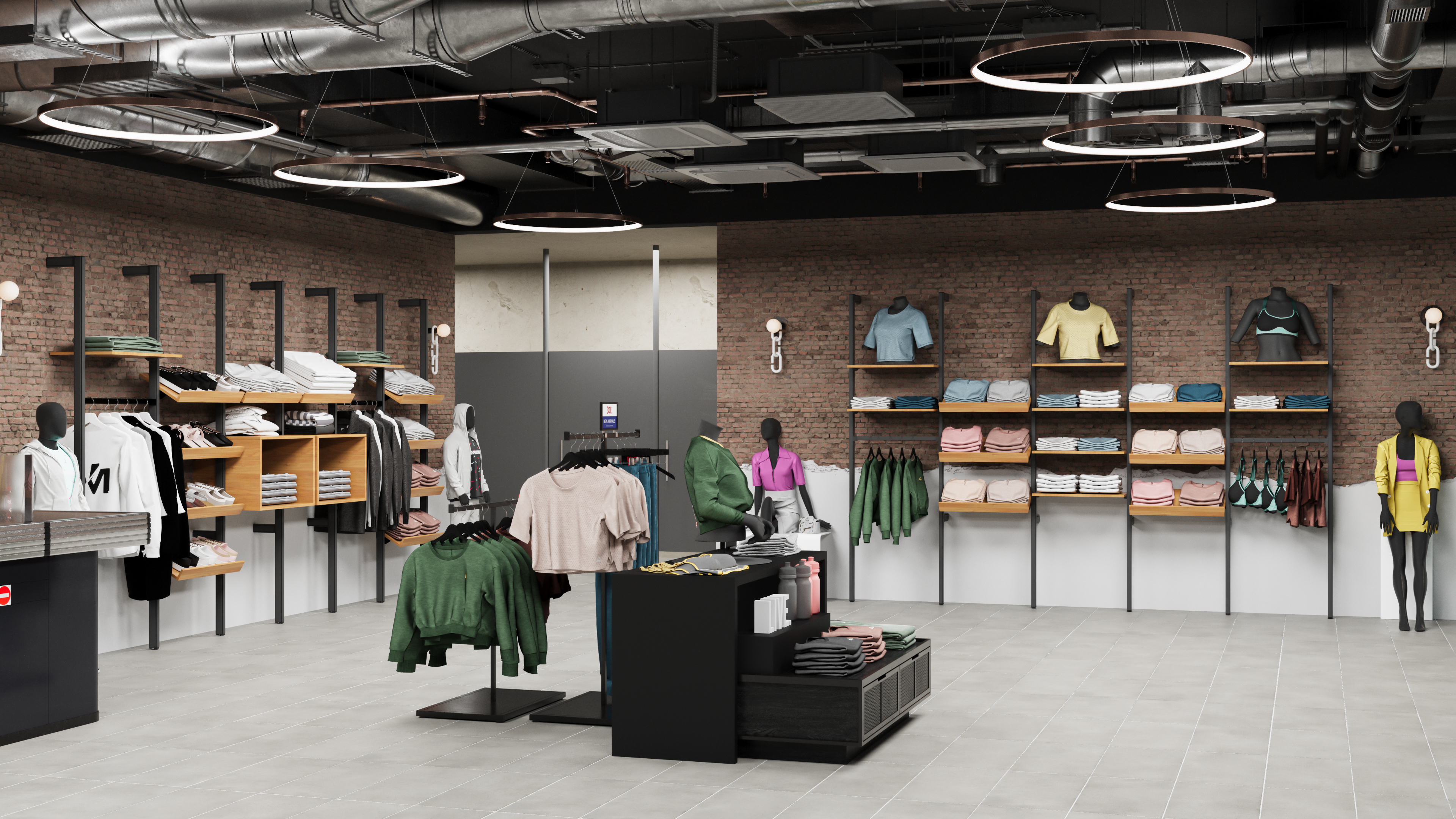 Стеллажная система STILOS Стеллажная система Stilos для торгового оборудования