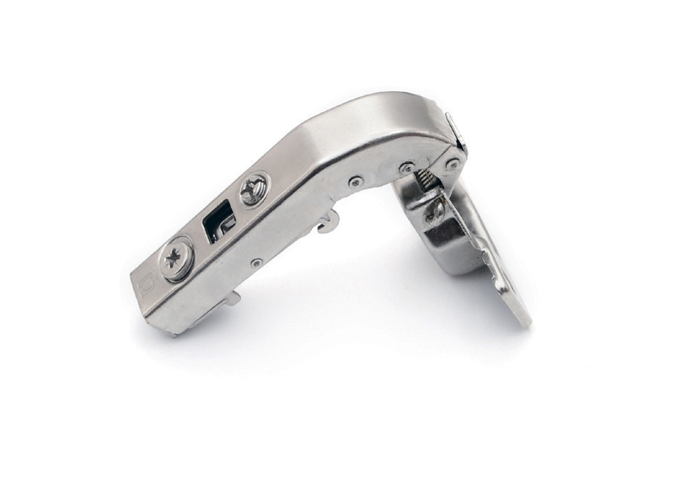 Петли мебельные Петля Indamatic hinges угловая 90град. d35мм clip-on, никель 319090063