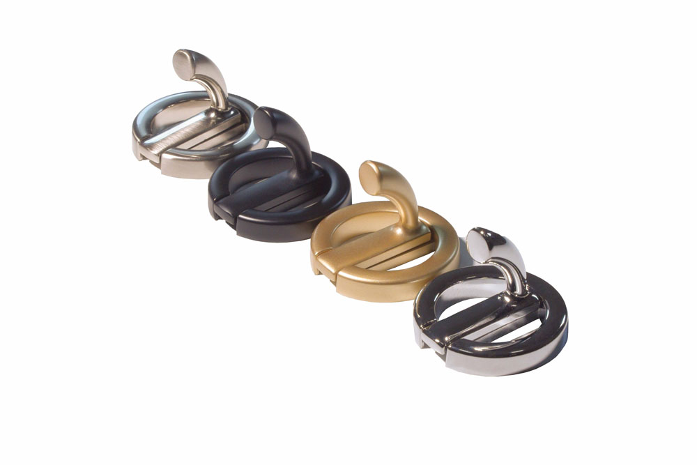 Крючки Крючок мебельный JET 217 однорожковый замак хром C217Z.001CPLP99