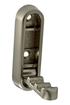 Крючки Крючок мебельный 261 однорожковый замак никель C261Z.001NNWS