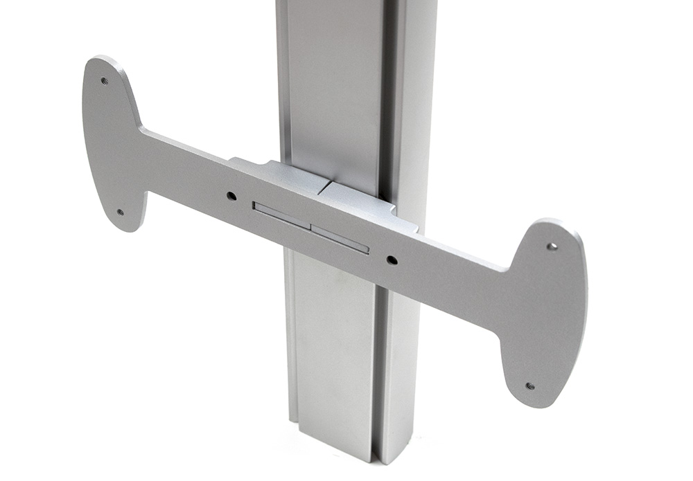 Стеллажная система STILOS Система Slim 7069 Крепежная планка L270 для Vibo , алюминий