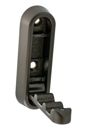 Крючки Крючок мебельный 261 однорожковый замак графит C261Z.001GFWS