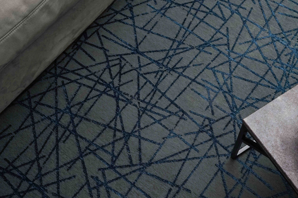Ковры Ковер LINES blue 200x280