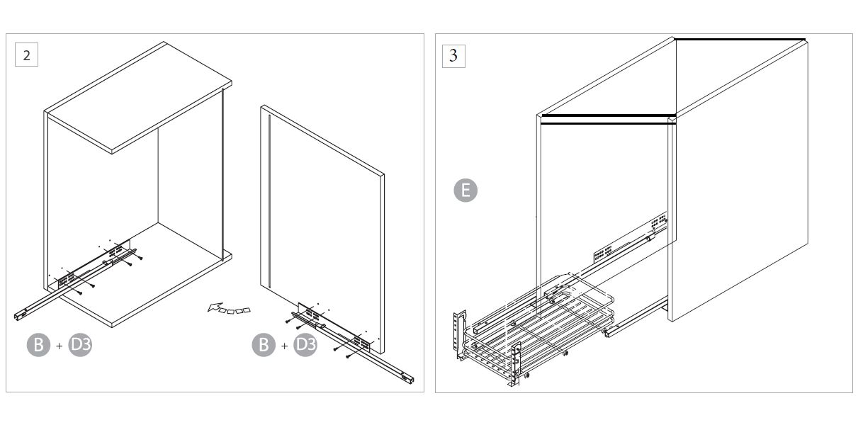 Выдвижные корзины для кухни Выдвижная одноуровневая корзина с сушкой, 600мм, п/в, система плавного закрывания, хром AF2223600H2