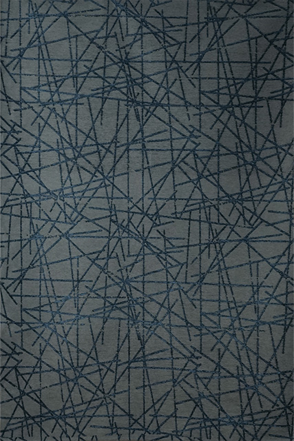 Ковры Ковер LINES blue 160x220