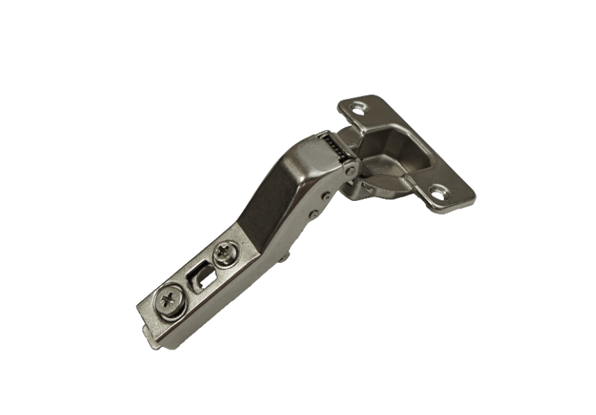 Петли мебельные Петля JETLine clip-on D35мм с доводчиком угловая 30°, никель H801A.100NIJU