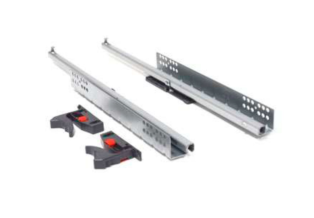 Направляющие VD 623SE Clip On, частичного выдвижения, Push Open, L400мм B623SE.400ZIKS